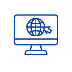Stronger online presence icon