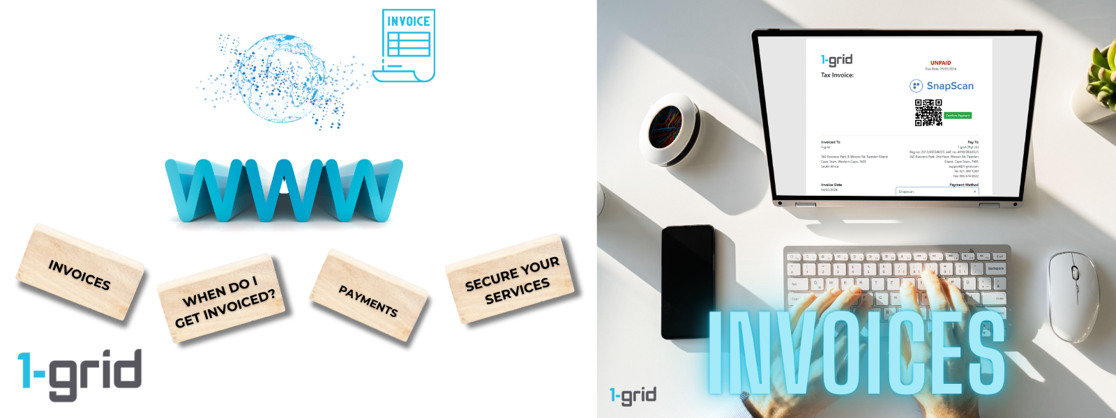a guide to invoices at 1-grid