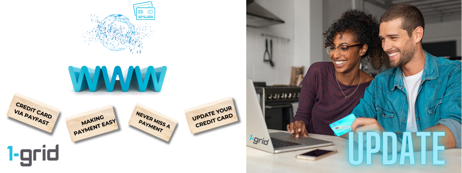 update your credit card details