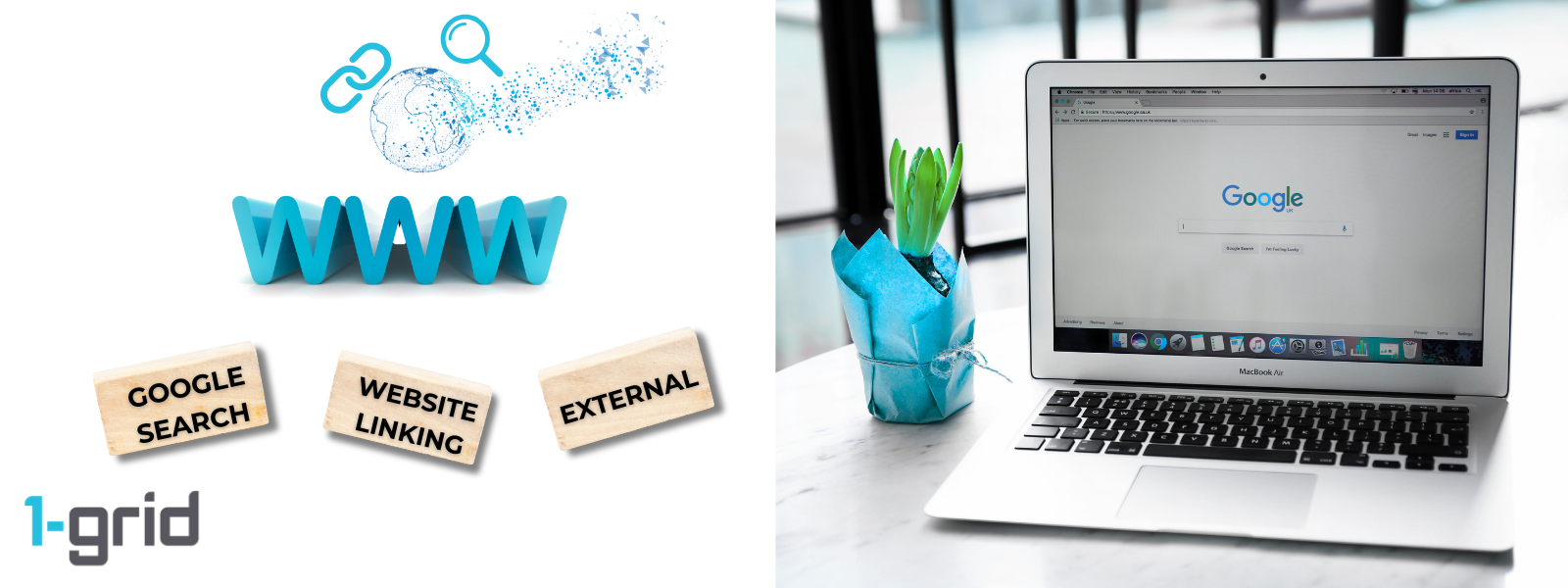 Linking Your 1-grid Website to Google Search 