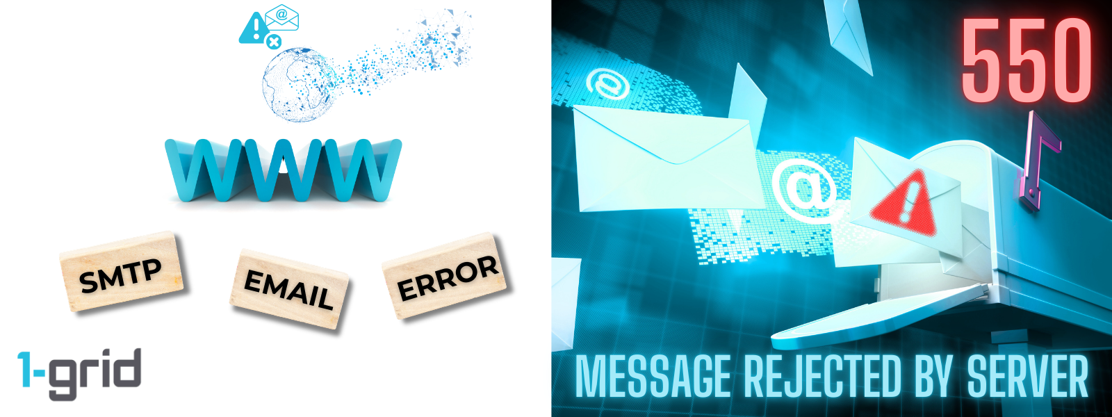 SMTP Error 550: Message Rejected by Server