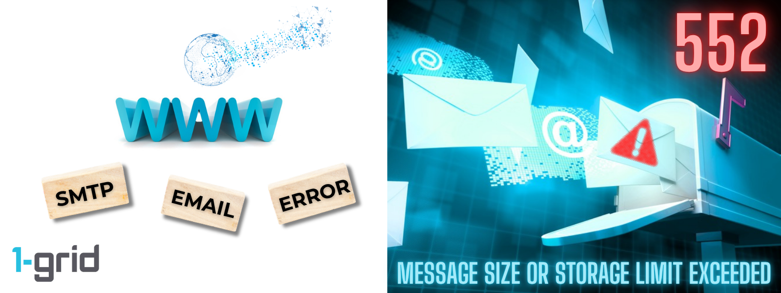 SMTP Error 552: Message Size or Storage Limit Exceeded