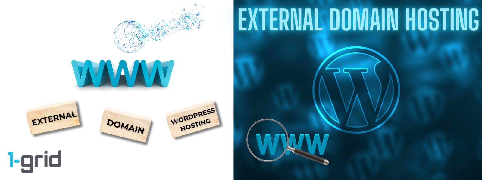 Can I Use 1-grid WordPress Hosting If My Domain Is Registered Elsewhere?