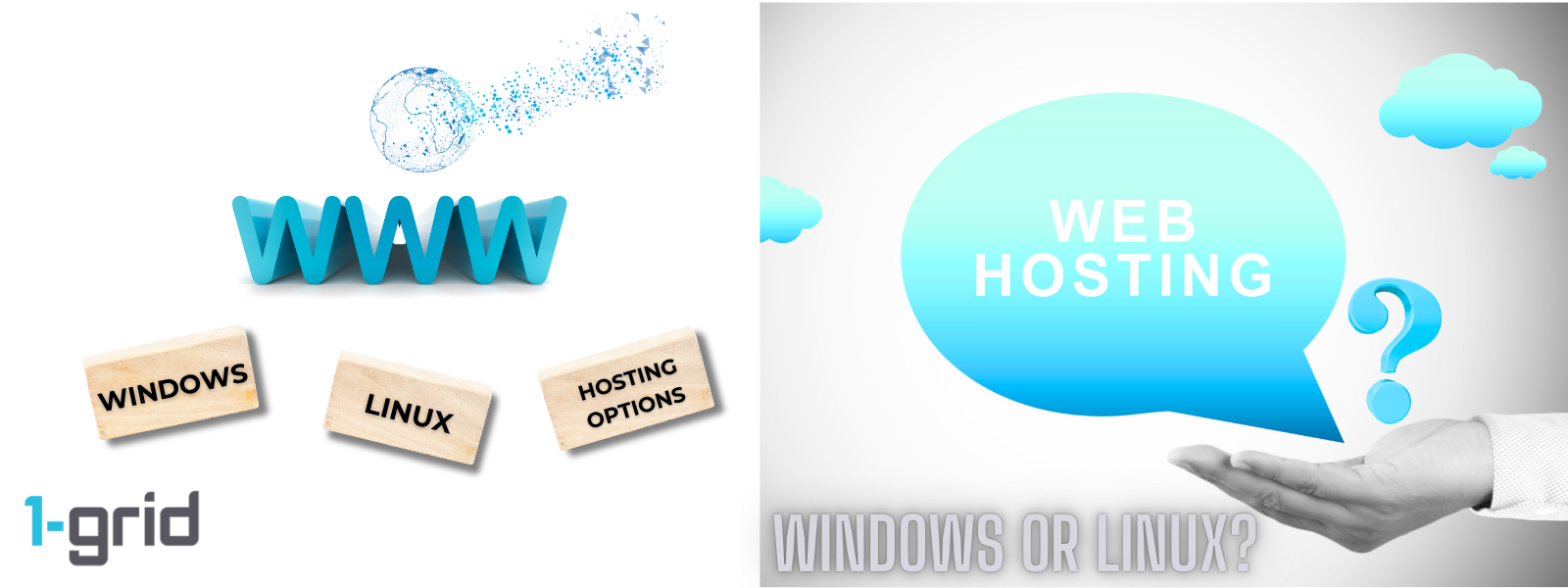 Windows vs Linux: Which 1-grid Hosting Option Is Right for You?