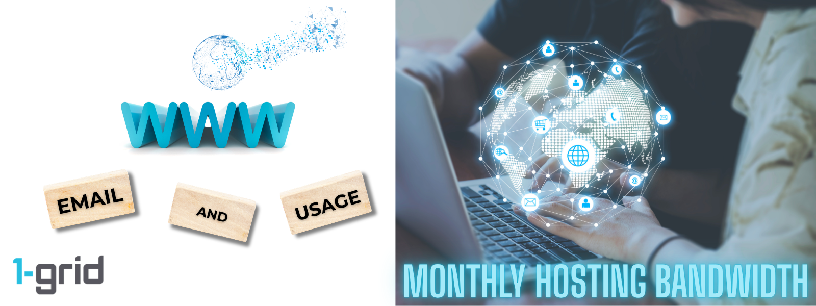 Does Email Count Towards Monthly Bandwidth with 1-grid?