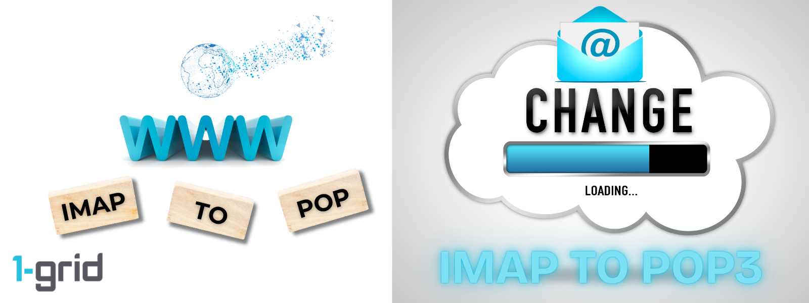 Change an IMAP Email Account to POP3 | 1-grid 