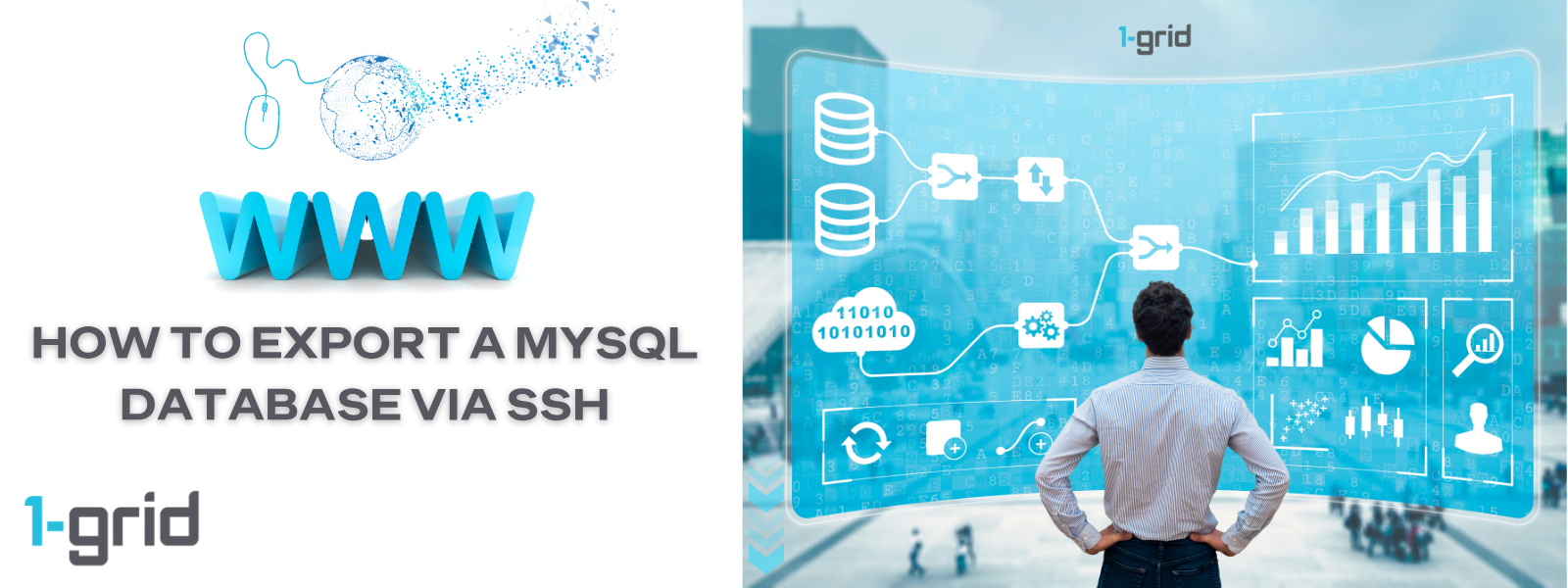How to Export a MySQL Database via SSH with 1-grid