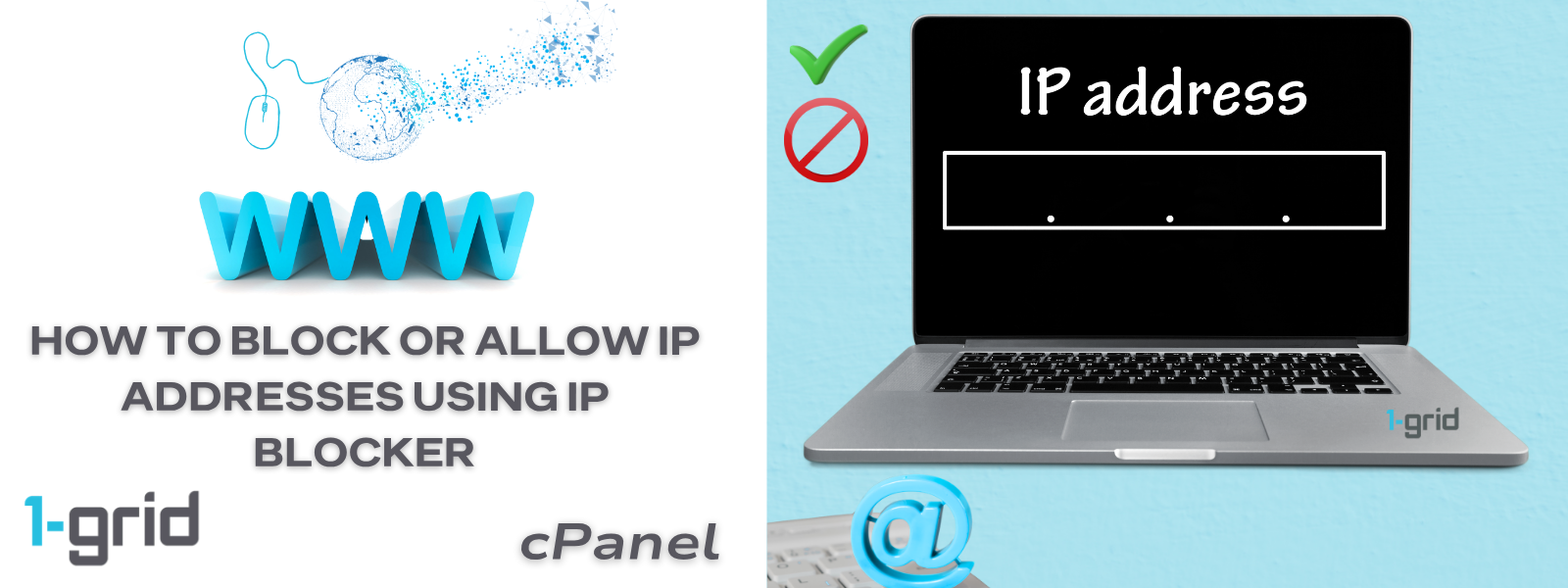 How to Block or Allow IP Addresses in cPanel | 1-grid 