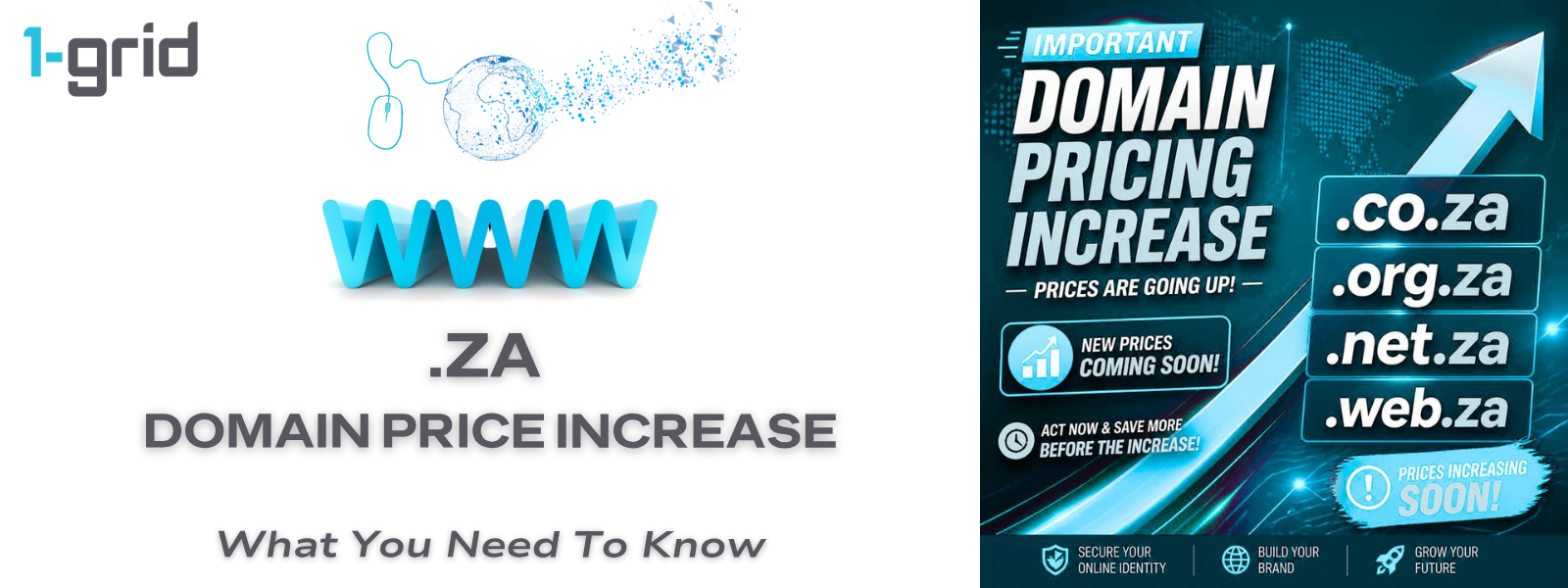 .za Domain Price Increase October 2026 | 1-grid