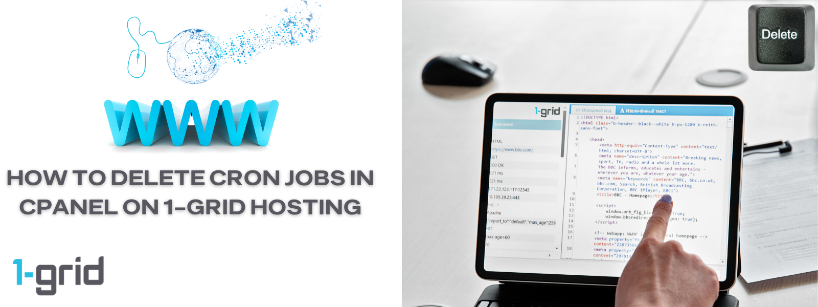 How to Delete a Cron Job in cPanel on 1-grid Hosting