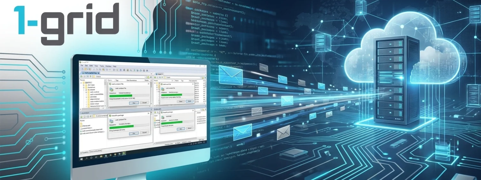 Manage Website Files Using CuteFTP | 1-grid Knowledge Base