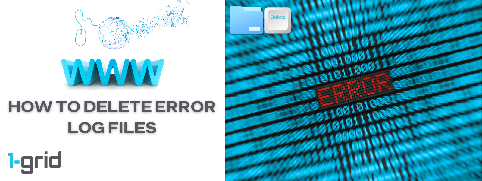 How to Delete Error Log Files on 1-grid Hosting